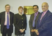 Dr Persaud with Dr Jane Young, Chairman Narendra Makanji and GP tutor Dr Simon Wiseman Dr Persaud with Dr Jane Young, Chairman Narendra Makanji and GP tutor Dr Simon Wiseman